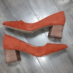 Lydia cognac heel